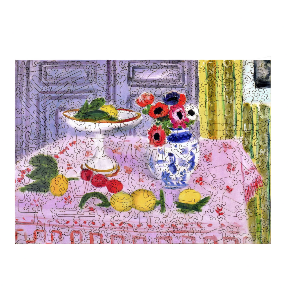 THE PINK TABLECLOTH WOOD PUZZLE