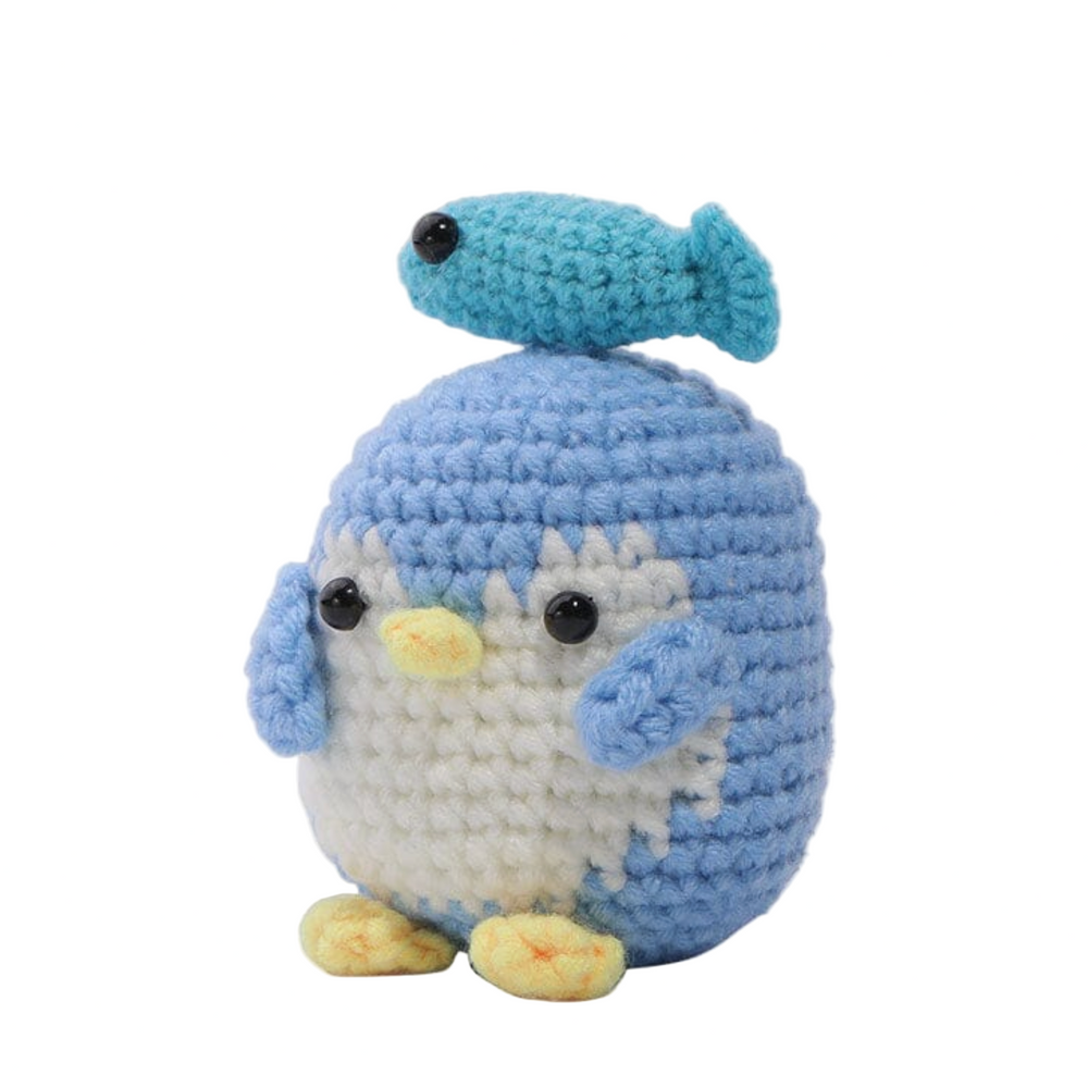 DIY CROCHET PLUSH KIT - PENGUIN