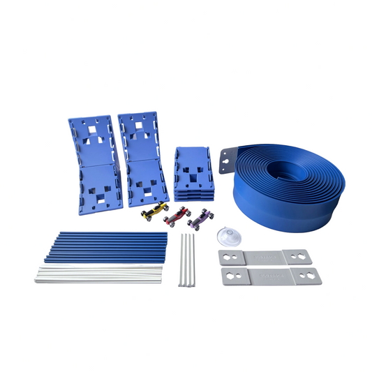 SUPER STUNT SET STEAM 25 FOOT FLEXIBLE RACETRACK