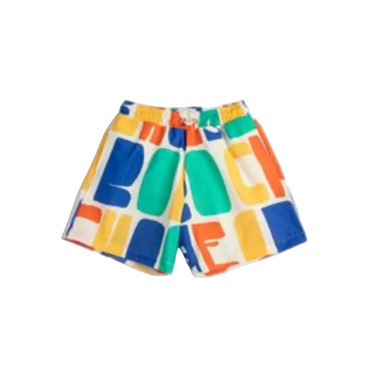 BOBO CHOSES COLOR ALL OVER SWIM BOARD SHORTS
