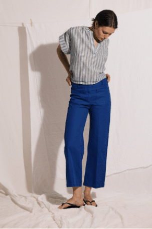 POLI WOMAN WOVEN PANT - WORKER