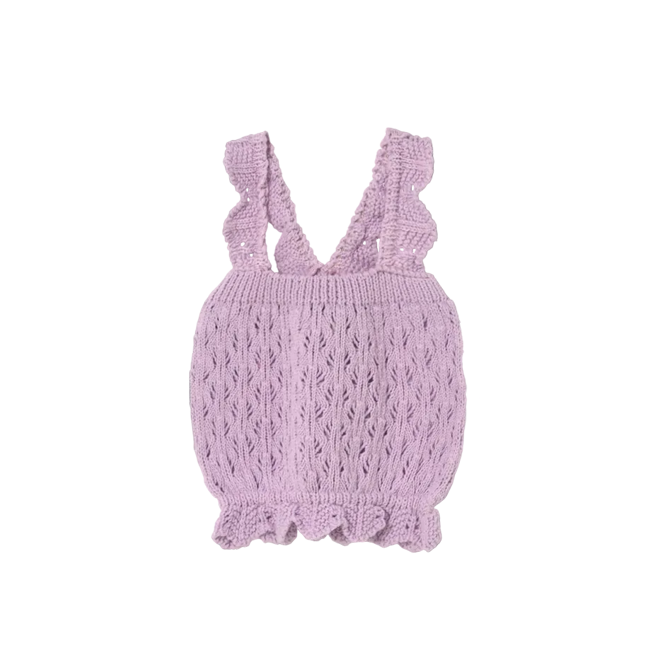 LILY OPEN KNIT TOP