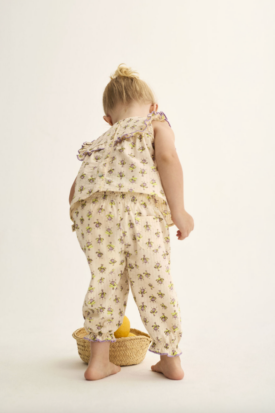 LINA INDIAN FLOWER PRINT BABY PANT