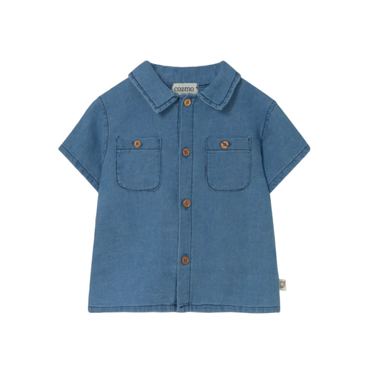FOREST GALE DENIM BABY BUTTON DOWN