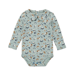 BABY PETIT COLLAR ONESIE - ONSEN