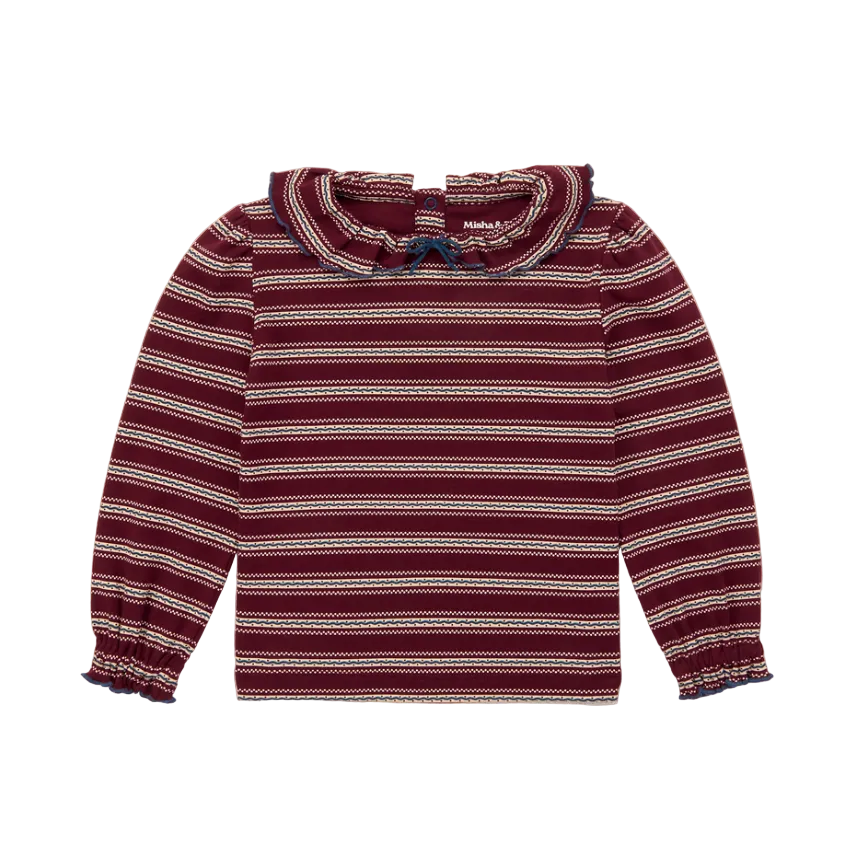 PATTIE TOP - CAMBRIDGE SGRAFFITO