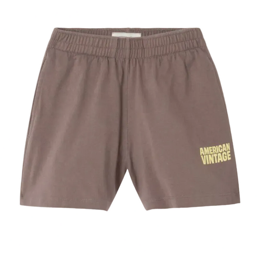 AMERICAN VINTAGE KIDS SHORTS GIXY - ASH