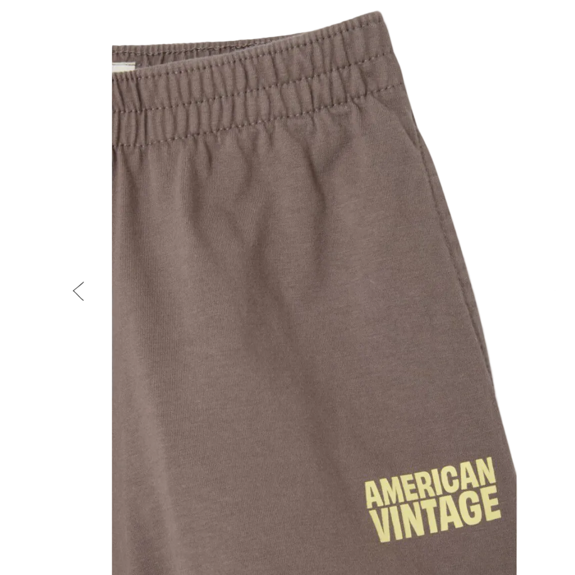 AMERICAN VINTAGE KIDS SHORTS GIXY - ASH