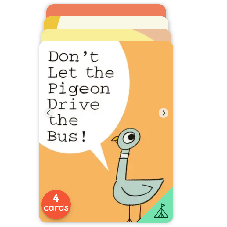 YOTO CARD: DON'T LET THE PIGEON DRIVE THE BUS