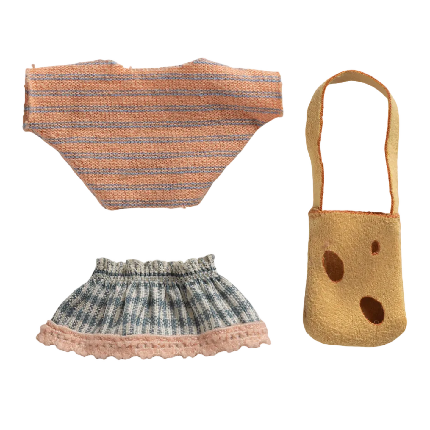 MAILEG LITTLE SISTER CLOTHING SET - CLOTHES AND BACKPACK