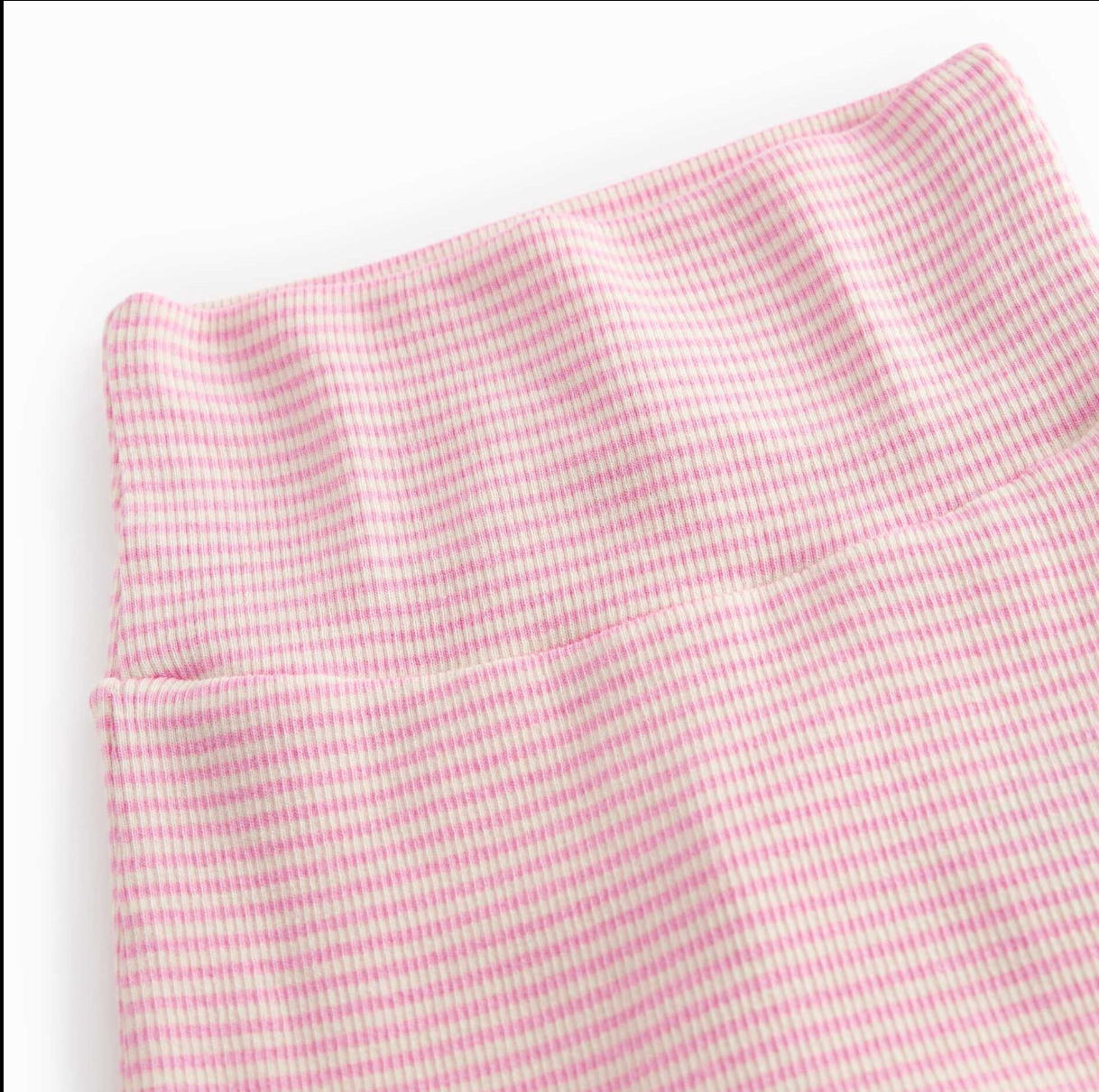 PINK STRIPE LONG SLEEVE ONESIE & PANT SET