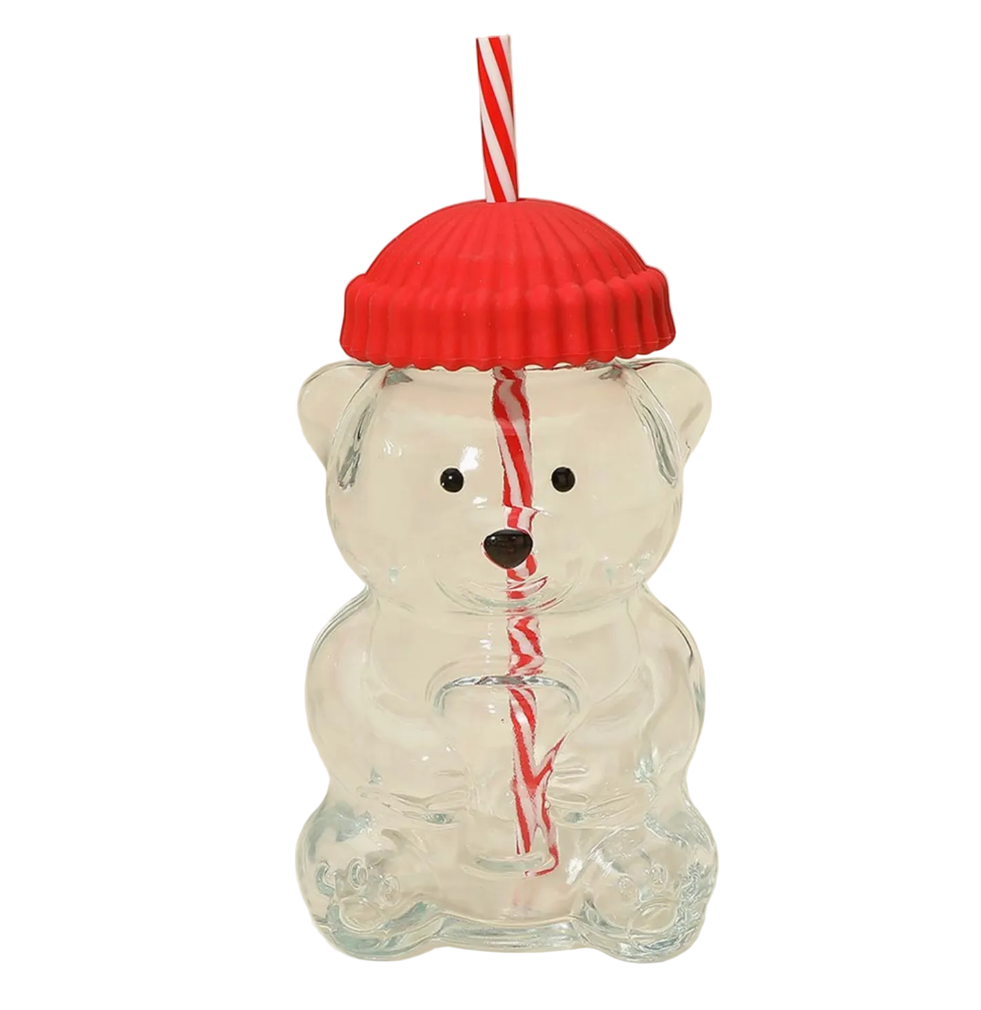 TEDDY BEAR GLASS TUMBLER