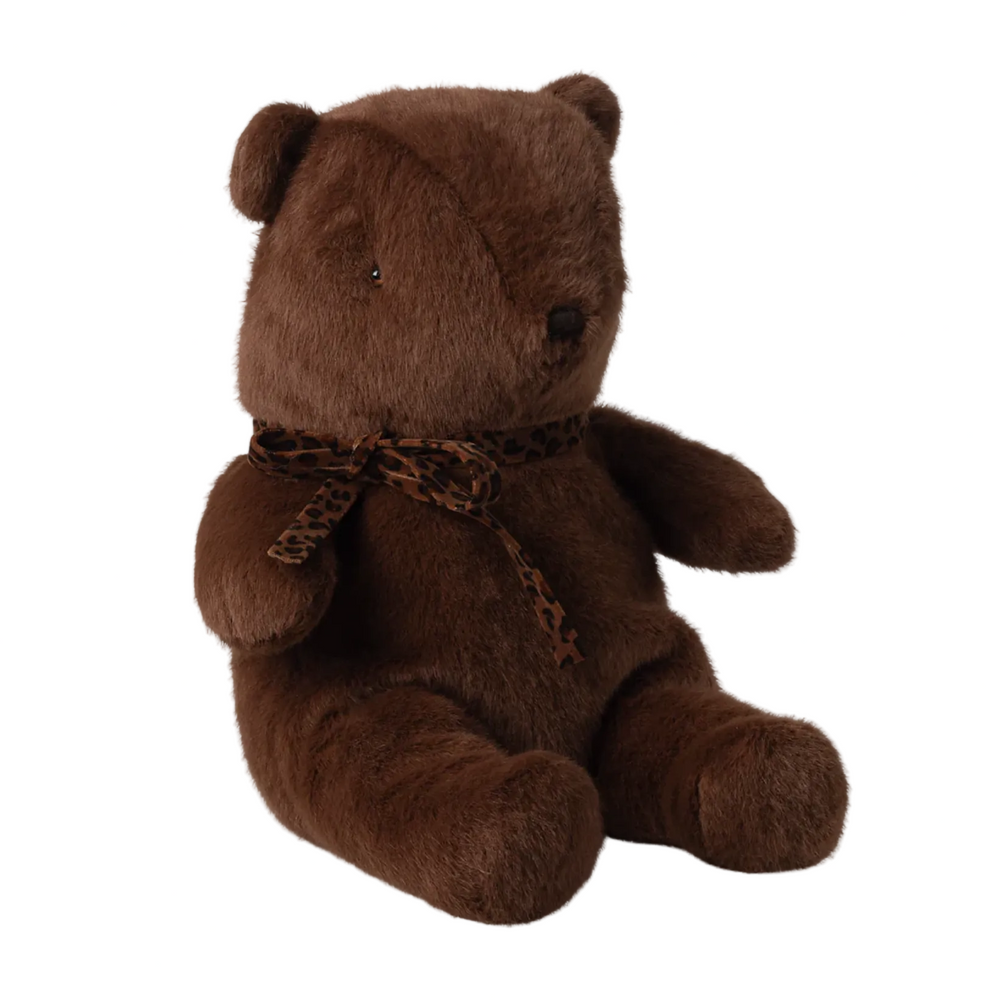 TEDDY BEAR PLUSH - DARK CHOCOLATE