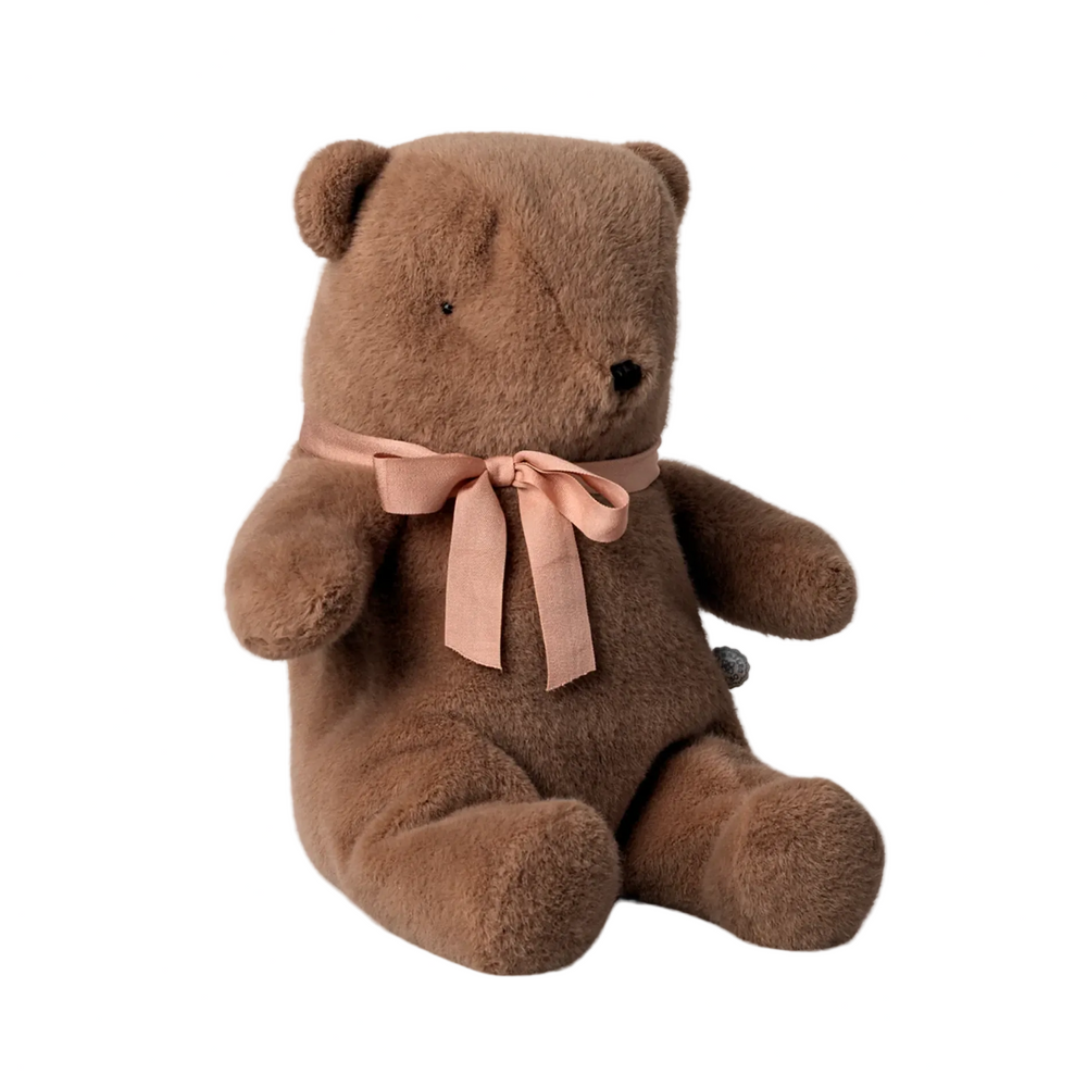 TEDDY BEAR PLUSH - SOFT BROWN