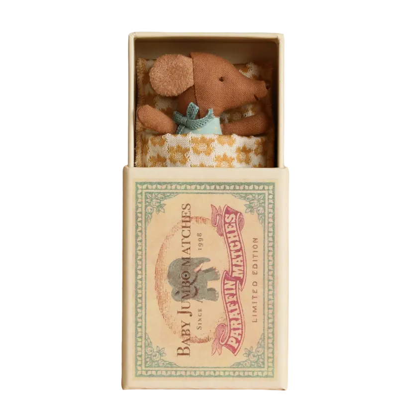 MAILEG LIMITED EDITION SLEEPY/WAKEY IN MATCHBOX - BOY