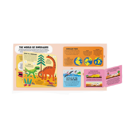 LONELY PLANET KIDS MY FIRST  LIFT THE FLAP DINOSAUR ATLAS