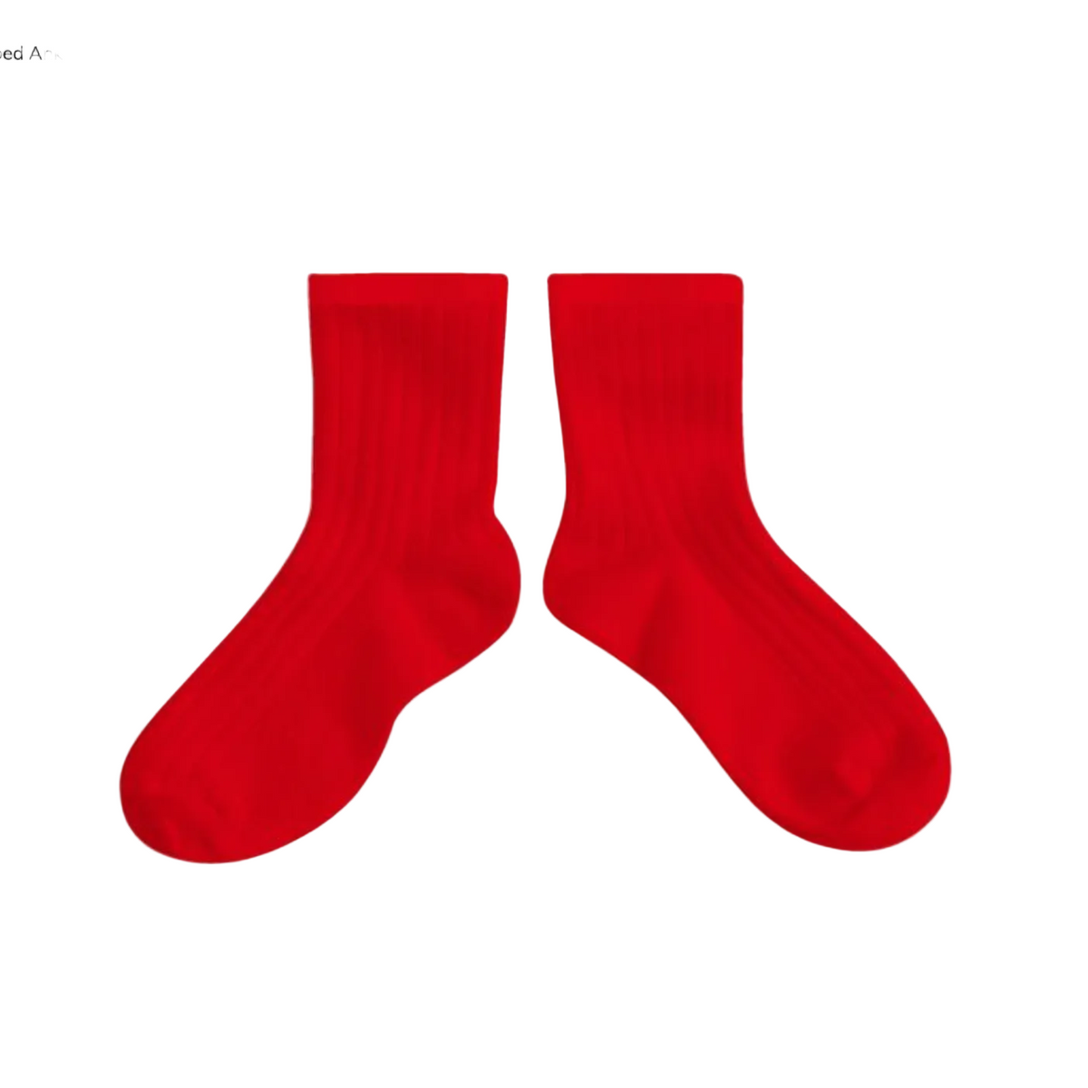 LA MINI RIBBED ANKLE SOCKS