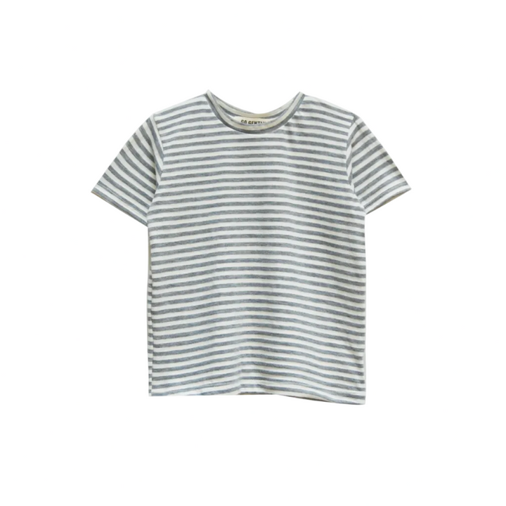 ORGANIC SOLID PEWTER GRAY TEE