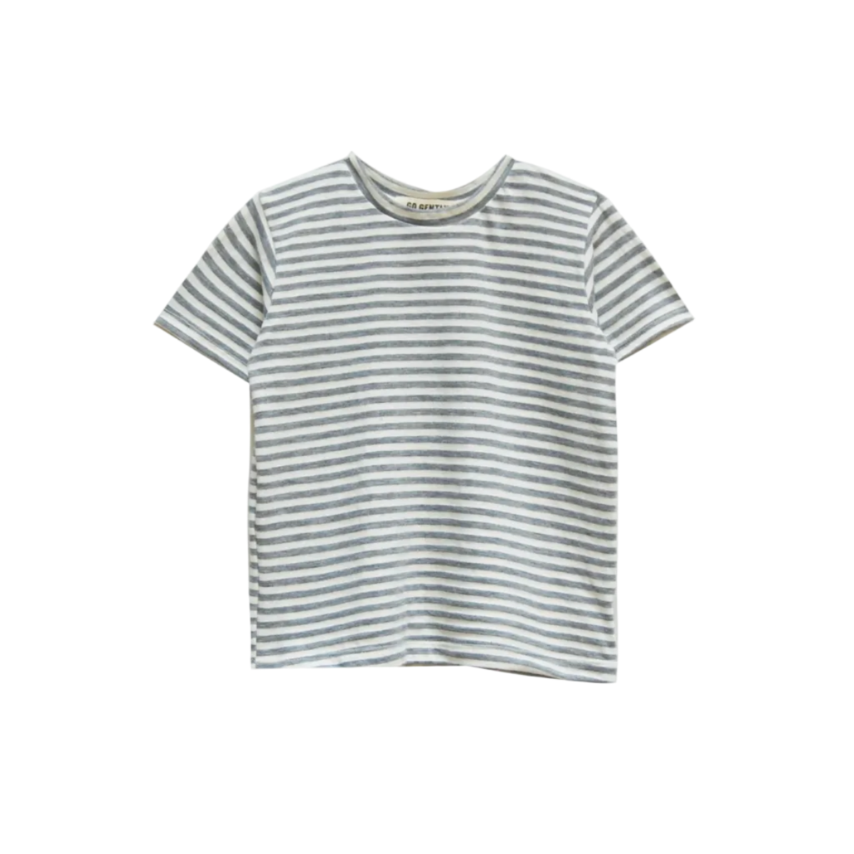 ORGANIC SOLID PEWTER GRAY TEE