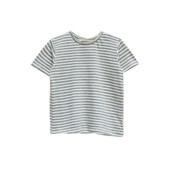 ORGANIC SOLID PEWTER GRAY TEE