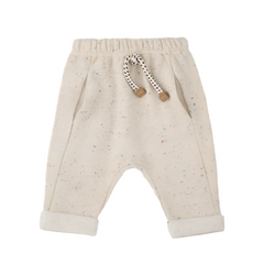 TOBHIAS FLEECE PANT - RICE