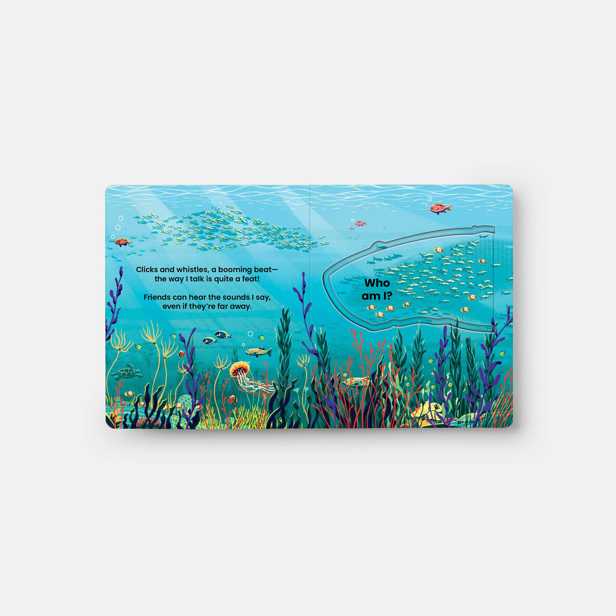 WHO'S HIDING? Under the Sea: A Lift-the-Flap Book