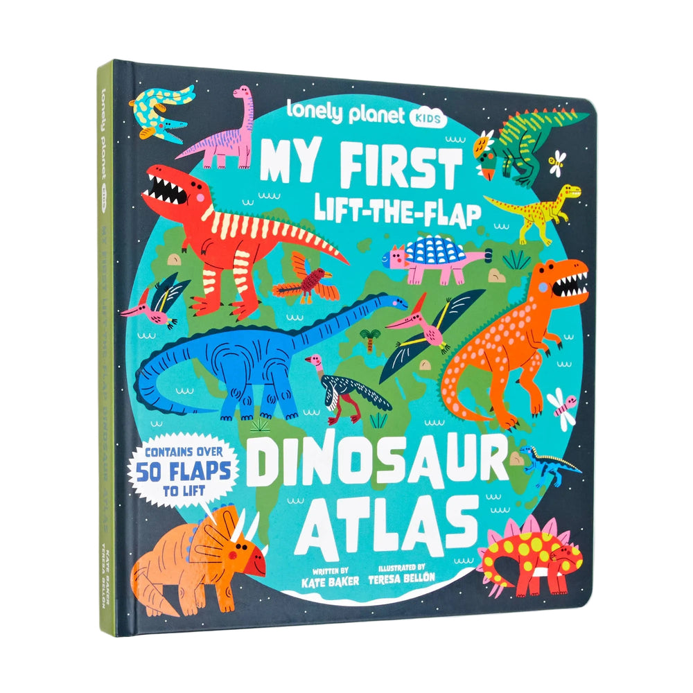 LONELY PLANET LIFT THE FLAP DINOSAUR ATLAS