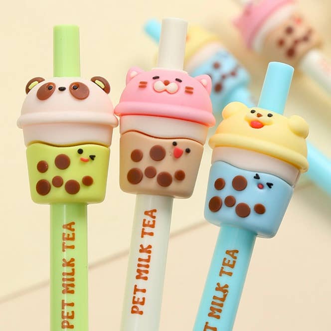 BOBA ANIMALS RETRACTABLE GEL PEN