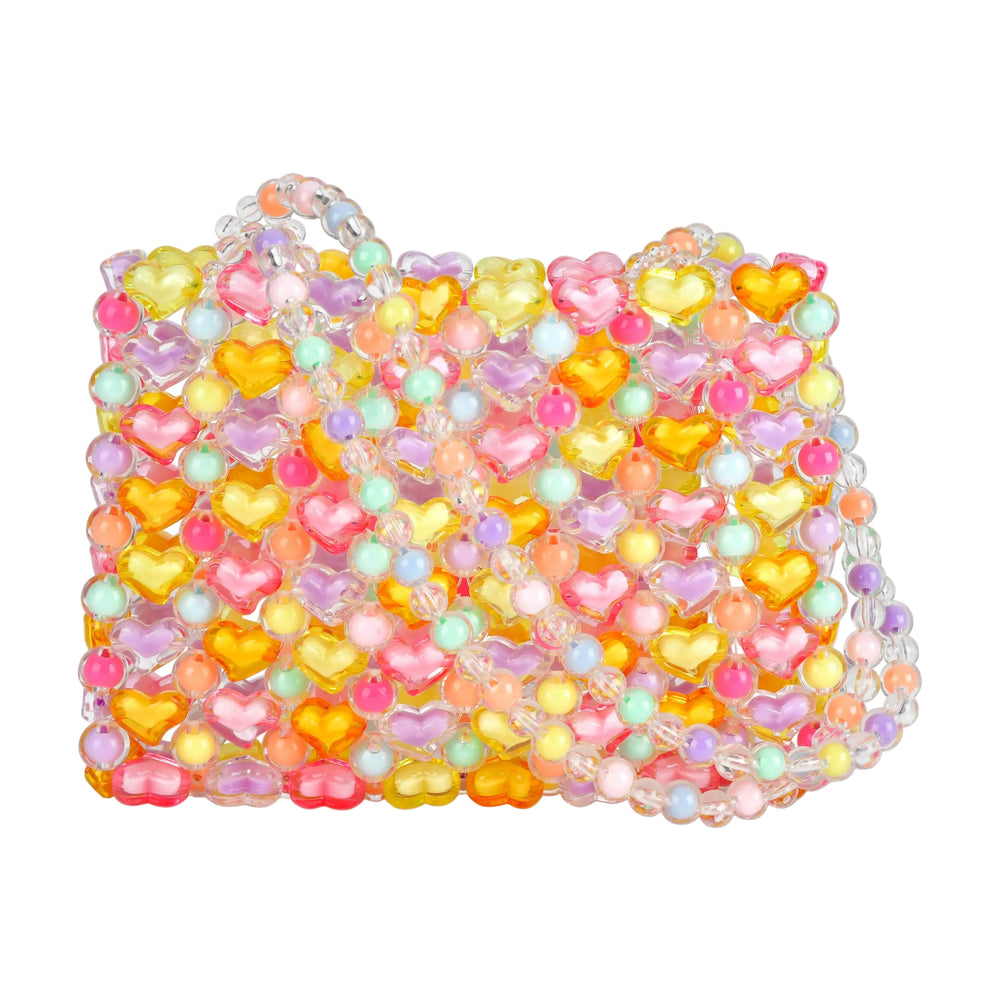 BEADED PASTEL BAG
