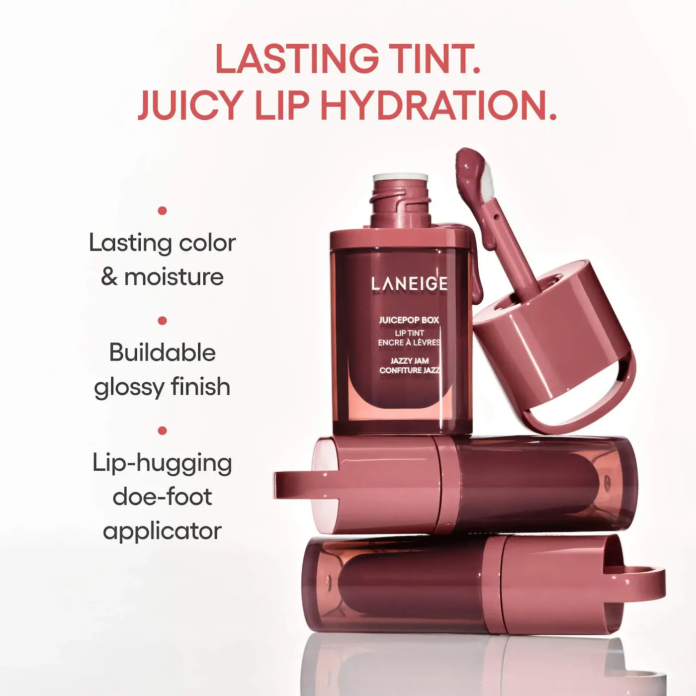 LANEIGE JUICE POP LIP OIL TINT - POPSTAR PEACH