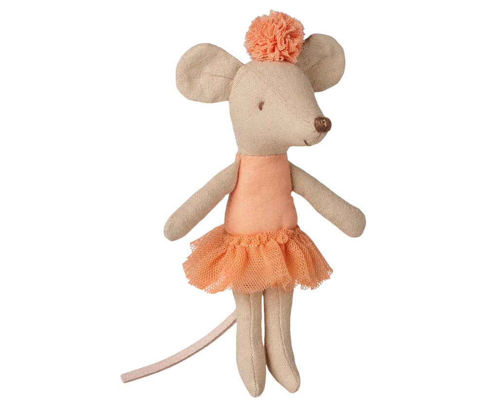 Ballerina mouse, Little sister - Apricot