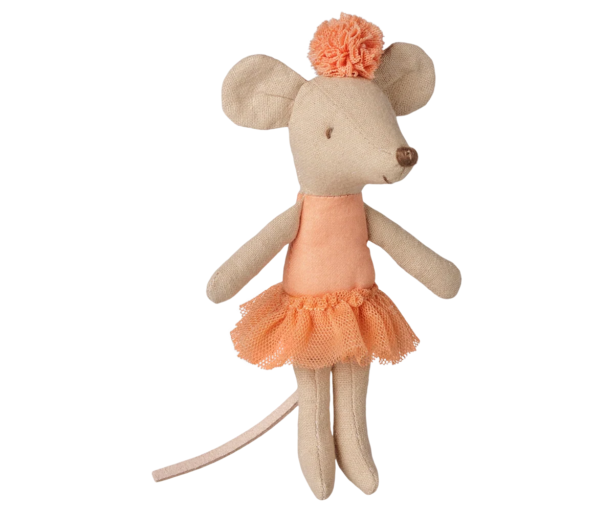Ballerina mouse, Little sister - Apricot