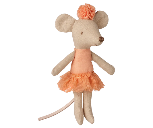 Ballerina mouse, Little sister - Apricot