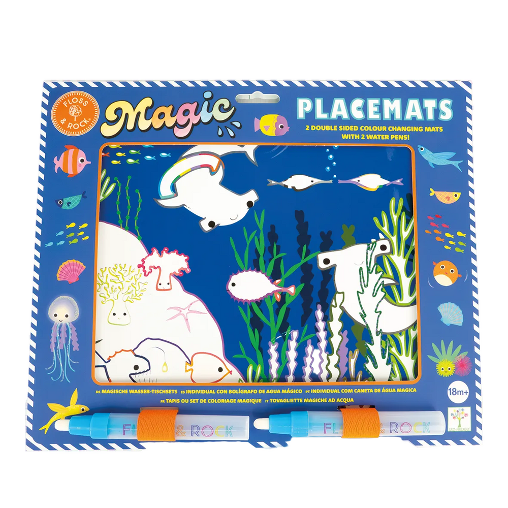 MAGIC WATER PLACEMATS - OCEAN