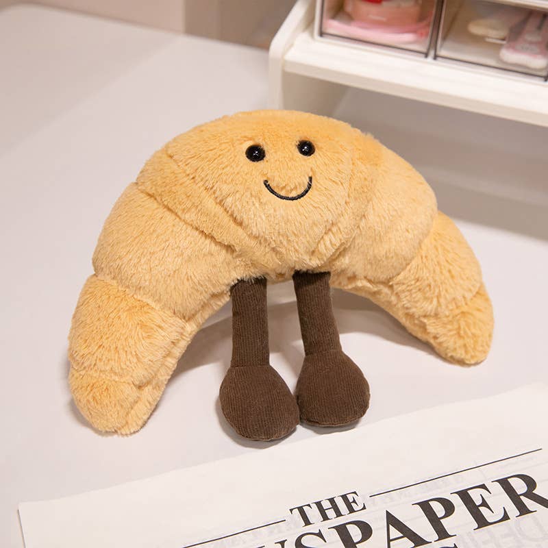 BUTTERY CROISSANT PLUSH TOY