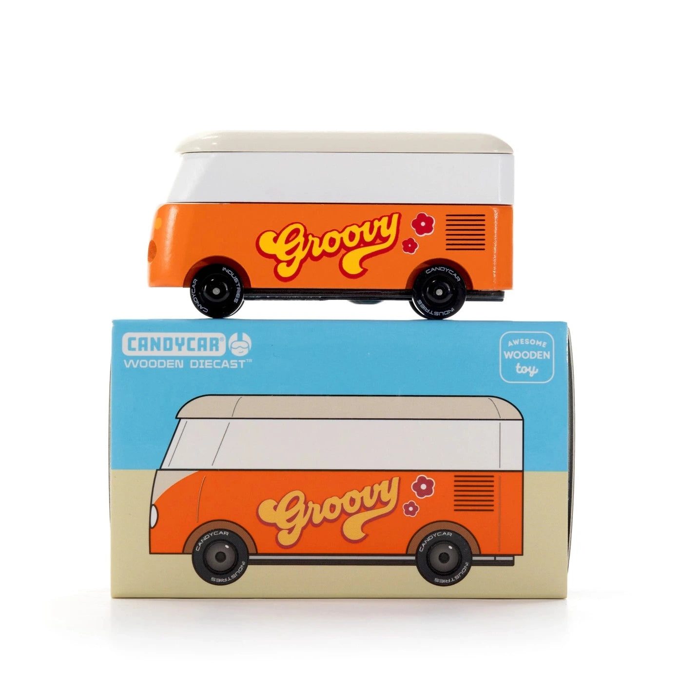 VW T1 GROOVY ORANGE