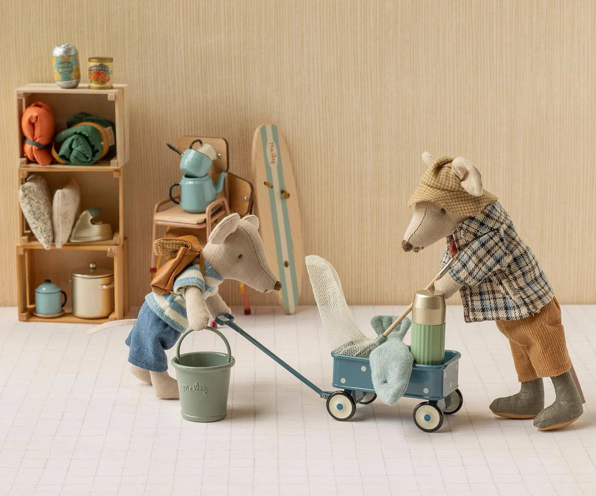 Wagon, Mouse - Blue