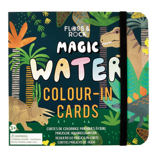 DINOSAUR MAGIC WATER COLORING CARDS