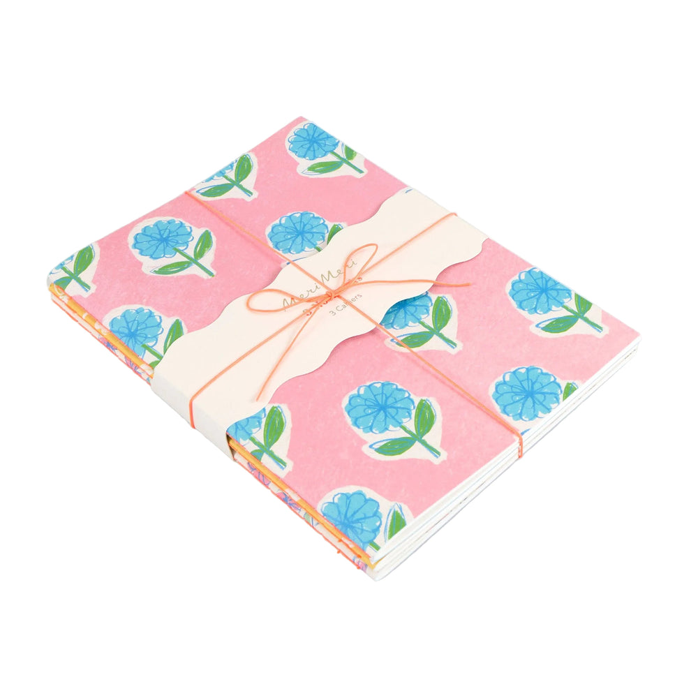 FLORA SOFTCOVER NOTEBOOK SET OF 3