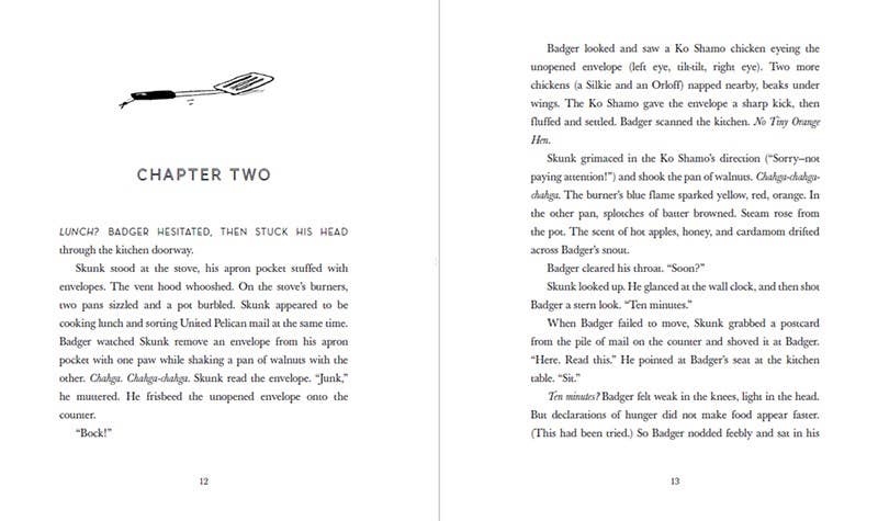 EGG MARKS THE SPOT: A SKUNK & BADGER STORY