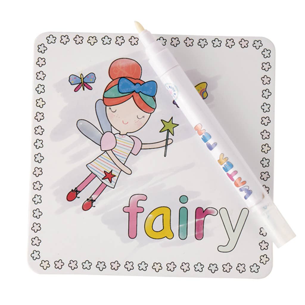 RAINBOW FAIRY MAGIC WATER COLORING CARDS