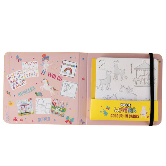 RAINBOW FAIRY MAGIC WATER COLORING CARDS