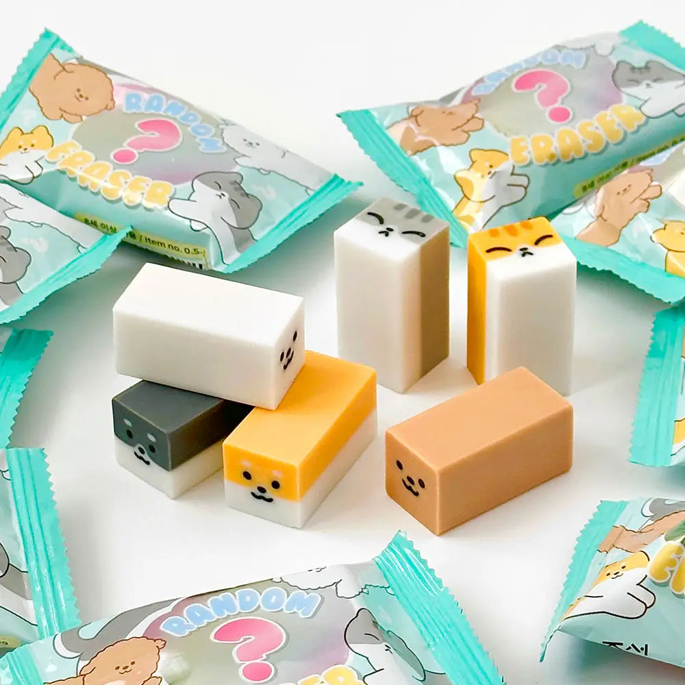 STRETCHY PET ERASER BLIND BOX