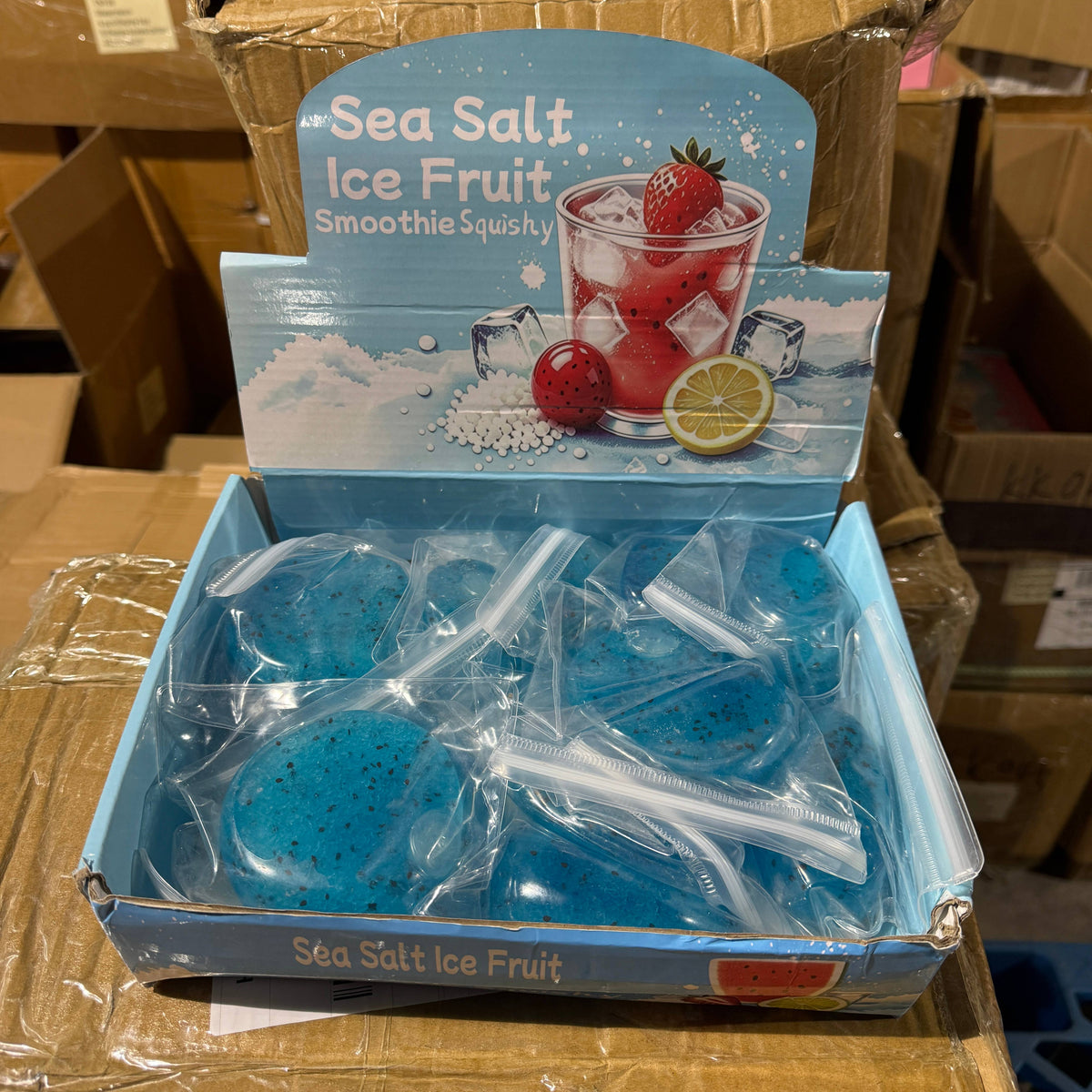 BLUE RASPBERRY FRUIT ICE SLUSHY SQUISHY