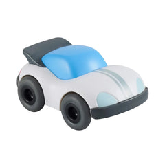 HABA WHITE SPEEDSTER CAR WITH MOMENTUM MOTOR