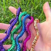 TANGLE® JR. TEXTURED METALLIC SENSORY TOY