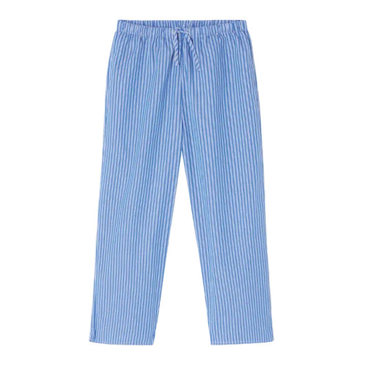 AMERICAN VINTAGE KIDS ZATYBAY TROUSERS - AQUA STRIPES