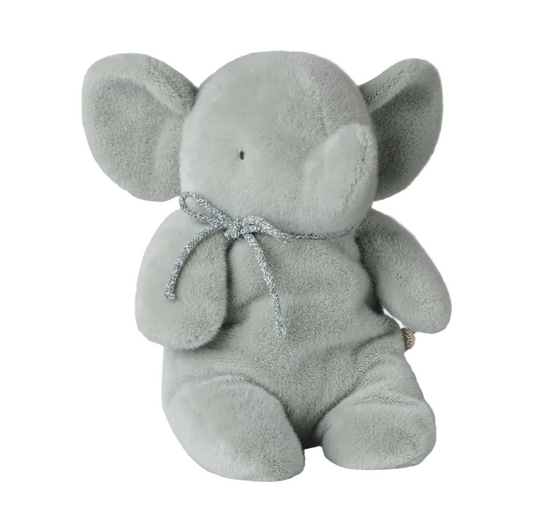 Elephant plush, Medium - Soft mint
