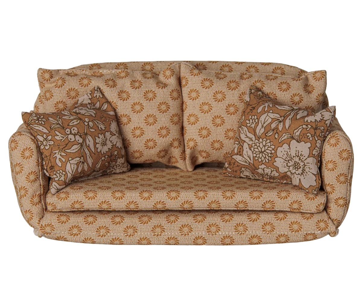 Sofa bed, Mouse, Large - Ocher
