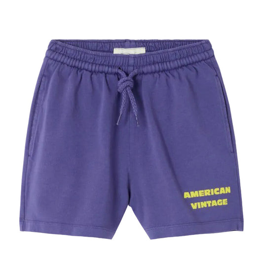 AMERICAN VINTAGE KIDS SHORTS GIXY - VINTAGE BLUEBERRY